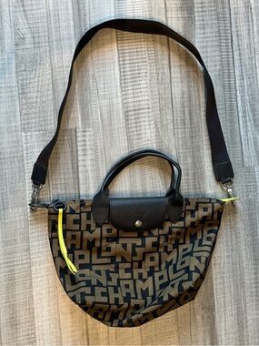 Longchamp Le Pilage Bag with crossbody strap